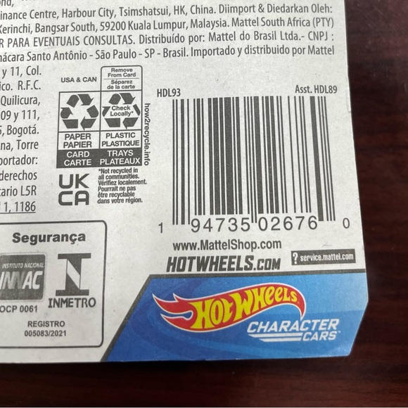 Hot Wheels Character Cars Lightyear XL-01 Buzz Lightyear 1/64 New in box - Picture 3 of 4